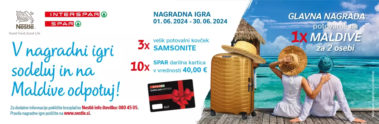 V NAGRADNI IGRI SODELUJ IN NA MALDIVE ODPOTUJ