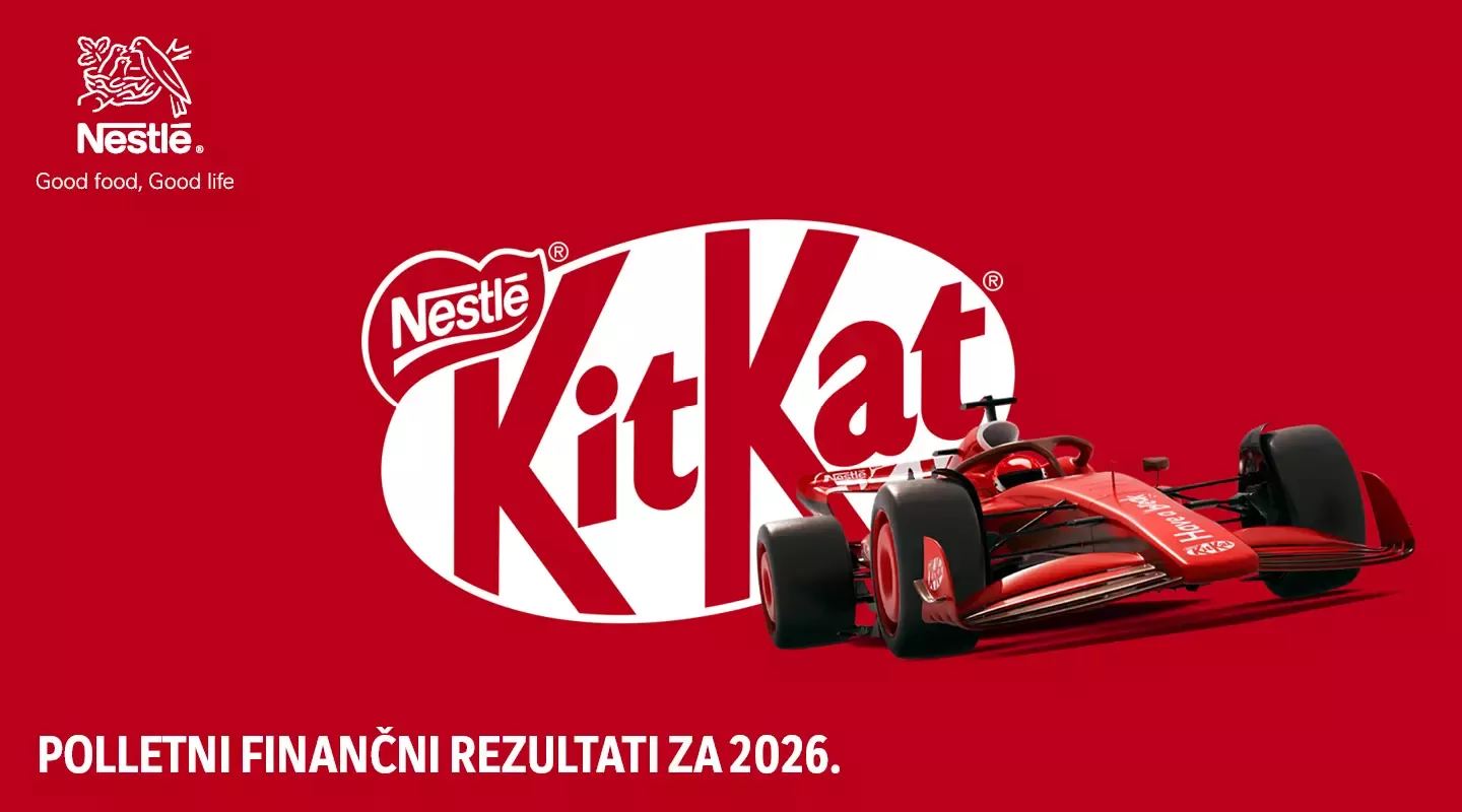 Nestlé je objavil rezultate za prvih šest mesecev leta 2026: izvajanje strategije spodbuja RIG