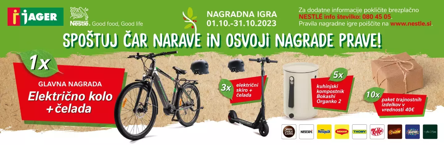 Podrobnosti o nagradni igri Spoštuj čar narave in osvoji nagrade prave