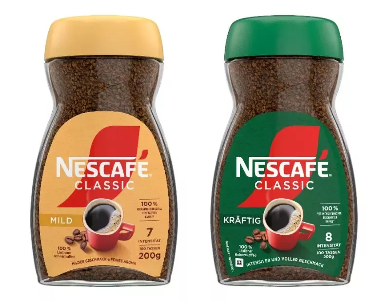 Nescafe Classic do 4x več nova embalaža